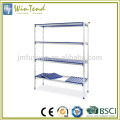 Kitchen shelves plastic adjustable 4 shelves restaurant aluminum kitchen shelves